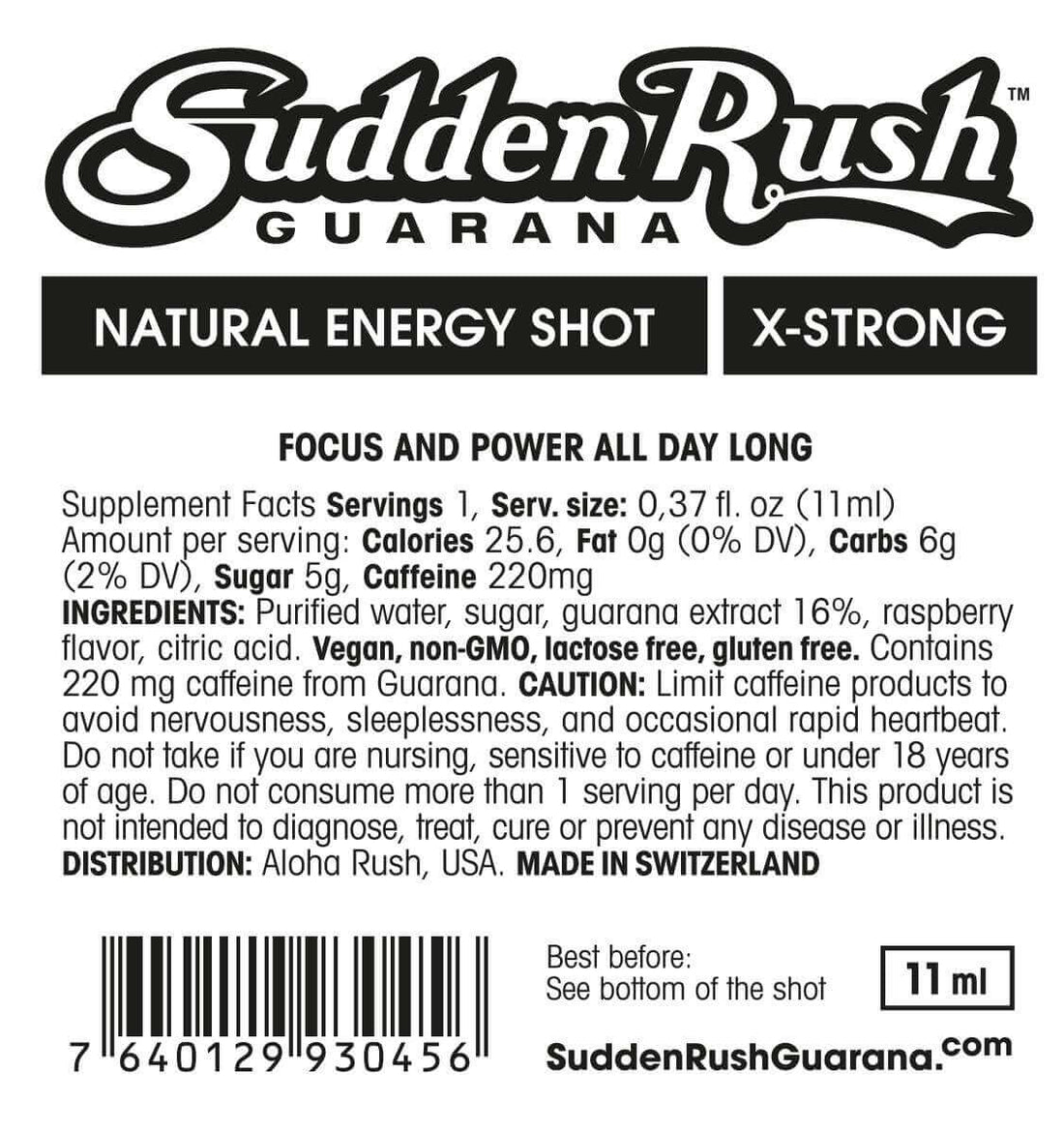 10 Powerful Reasons to Use SuddenRush Guarana Every Day for Energy, Focus, and Wellness Mana Rush Guarana