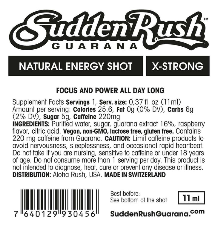 10 Powerful Reasons to Use SuddenRush Guarana Every Day for Energy, Focus, and Wellness Mana Rush Guarana