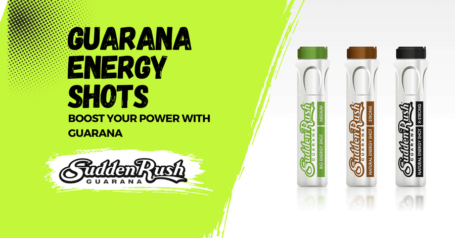 Unlock Sustained Energy and Clarity with SuddenRush Guarana and Maca Energy Shots Mana Rush Guarana
