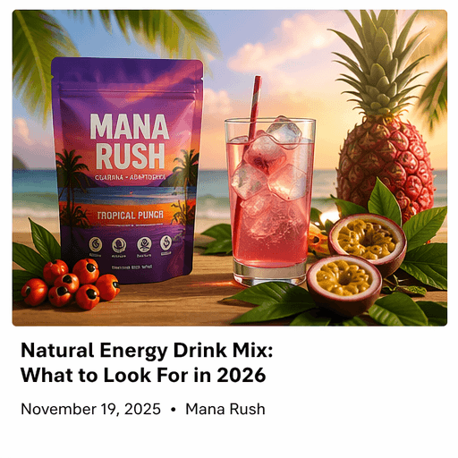 Natural Energy Drink Mix: What to Look For