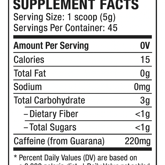 Mana Rush Guarana Lilikoi - Hawaiian Superfruit Energy BlendClean, sugar-free guarana energy in {flavor}. 200 mg caffeine per 5 g scoop. Shop Mana Rush.